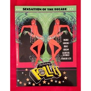 2001 The Fabulous Palm Springs Follies Souvenir Program Historic Plaza Theatre